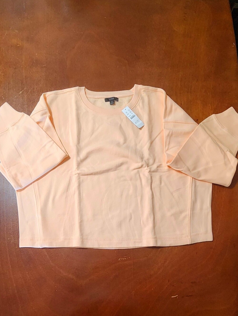 J. Crew Peach Wide Sweater